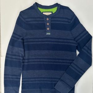 Hollister Henley Thermal Shirt Size L